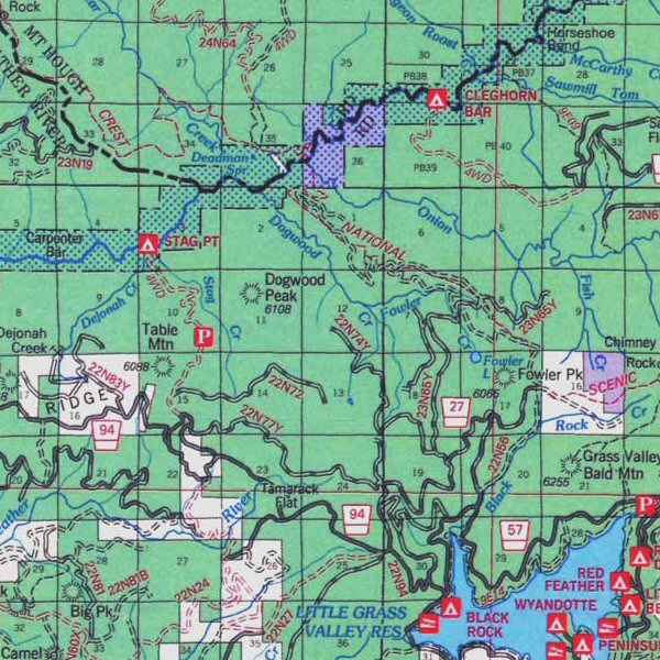 Gentry Off Road California Plumas National Forest Cleghorn Bar